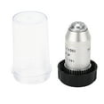 thumbnail image 1 of 100X Achromatic Microscope Objective Lens Standard RMS Thread Bio Spring Protective Component 195EP Microscope Part, 1 of 9