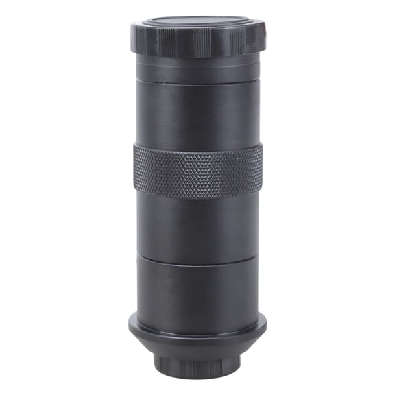 100X C Mount Lens Microscope Lens 0.5-3X Magnification Lens Magnification Adjustable for Circuit Board Inspection