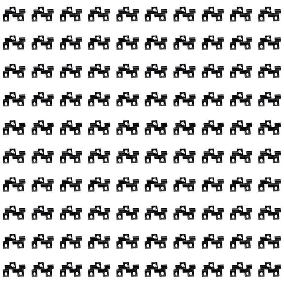 100X Composite Decking Clips Fastener Board Clip Stainless Steel Fixings