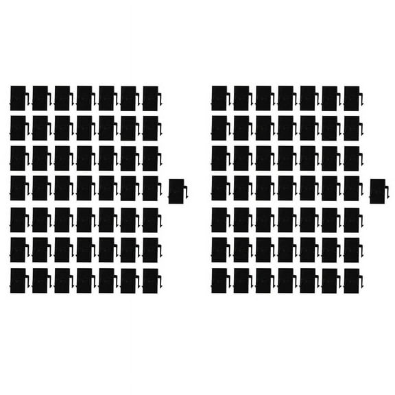 100X RJ45 Connector Cat6 RJ45 Extension Coupler Ethernet Network LAN 6 Coupler Jacks Extend Adapter