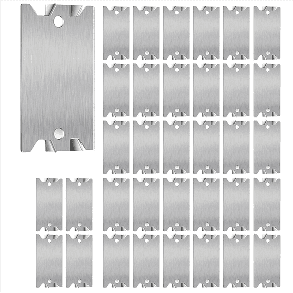 100X Safety Nail Plate for Wood Studs Cable Protector Steel Stud Anti Protection