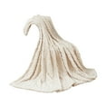 thumbnail image 1 of 100X120cm Super Soft Warm Solid Warm Fleece Blanket Throw Rug Sofa Bedding, 1 of 4