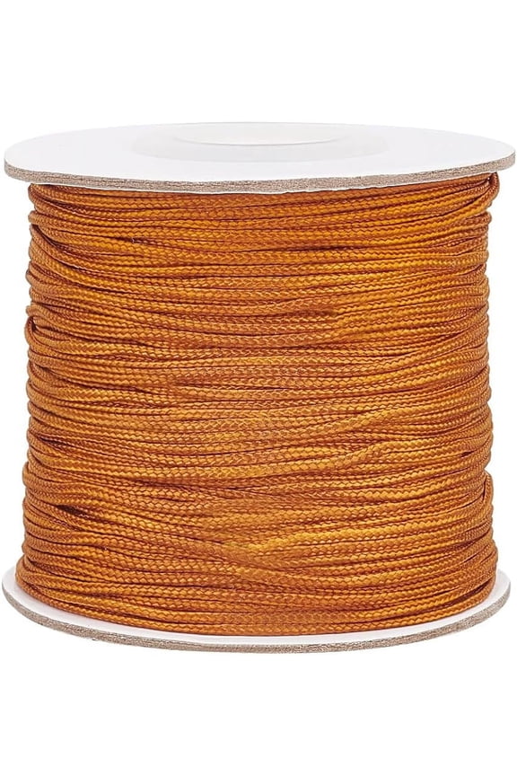 100Yards 1mm Nylon String Beading Thread Bracelet String Chinese Knotting Cord Wind Chime Cord for Necklaces Macrame Wind Chime Lift Shade Blind Gardening Plant Peru