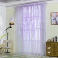 thumbnail image 1 of 100cm*200cm Willow Leaves Printed Sheer Floral Tulle Window Curtain Voile Drape, 1 of 9