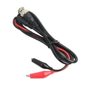 100cm BNC to Alligator Clips Test Lead Set Oscilloscope Test Probe Leads Test Cable Lead Electrical Crocodile Clamp