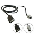 100cm Car Aux Audio Media Wire To USB Adapter For Toyota For Lexus
