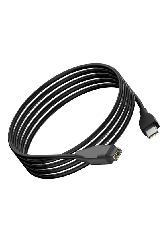 100cm Dual-Port Smartwatch USB & Type C Long Cord for Sports Fitness Trackers Fast Charging