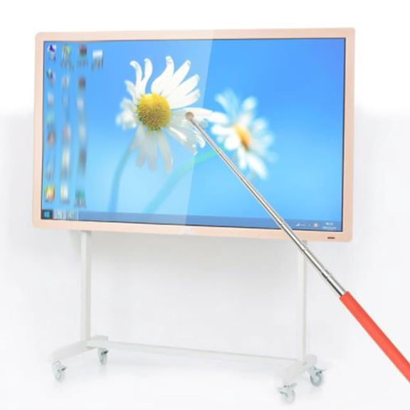 MERRYHAPY Orange Retractable Teacher Pointer Stick Handheld Presenter for Classroom Teaching and Professional Presentations, 1 Set