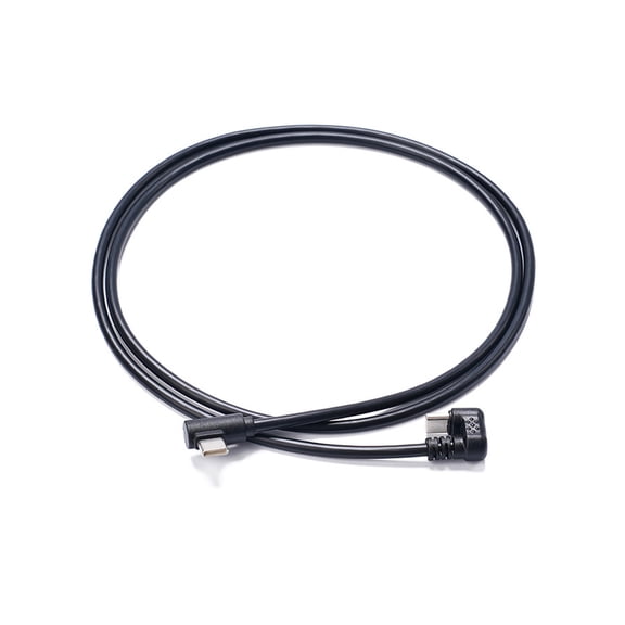 100cm Type C Charging Cable for Phone Tablet USB C to USB C Charging Data Transfer Cord 180 Degree to 90 Degree Cable