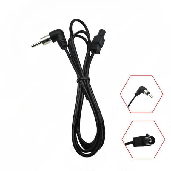 100cm suitable for Volkswagen/Ford/GM/Peugeot/Renault 1-meter FM radio antenna conversion line elbow