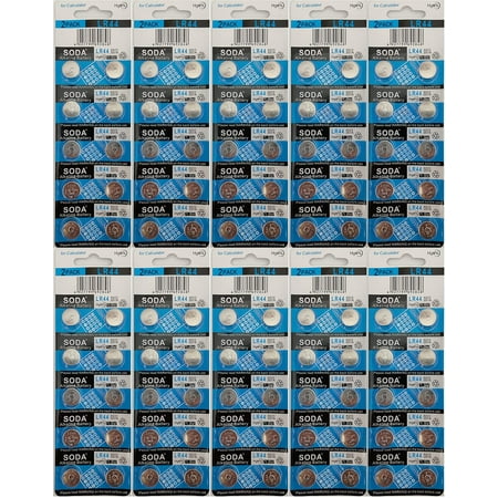 100ct AG13 LR44 L1154 357 A76 SR44 G13 Button Batteries