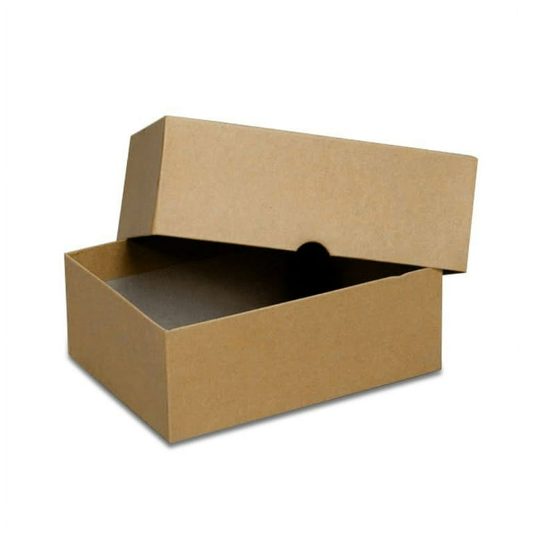100ea 4 X 4 X 2 Kraft Set Up Mailing Box by Paper Mart