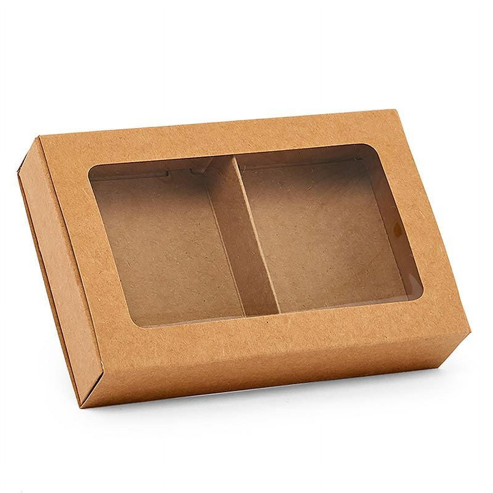 1 Sample Box Kraft Natural Gift Box 2-1/2 X 1-3/4 X 4 Soap Boxes