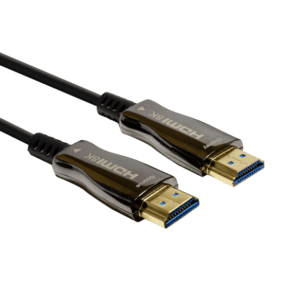 100ft. 8K Fiber Optic HDMI 2.1 Cable by J-Tech Digital