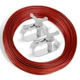 thumbnail image 1 of 100ft Pool Cover Cable & 2 Winch Suitable for Above Ground Swimming Securing Covers pwm25, 1 of 6