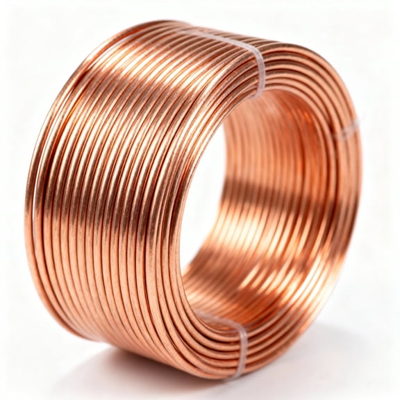 100ft Solid Ground Electrical Wire,4 AWG Copper Clad Grounding Cable,Aluminum Core Electrical Wire
