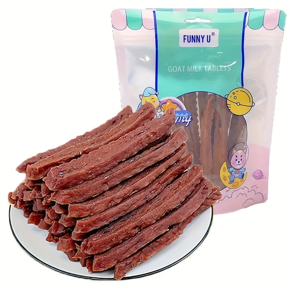 100g/300g(3.53oz/10.58oz)Soft Chew Dog Treats For Small, Medium And Large Dogs, Dried Milk Chicken/Duck Sticks, Healthy, High Protein, Easily Digestible Perfect Reward Training Treats For Dogs