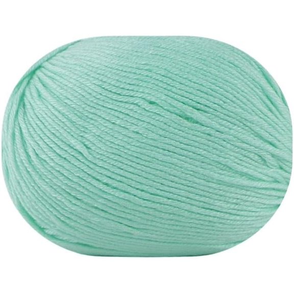 100g 6-Strand Wool Sweater Yarn for DIY Projects - Woven Silk Protein Doll, Blanket & Hat Making Material(71brightblue)