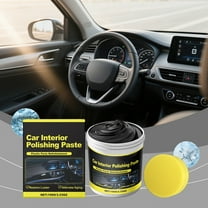 100g Car Interior Polishing Paste, Professional Dashboard & Trim Polish, Restores Shine & Removes Scratches, Safe for Plastic, Vinyl & Leather Surfaces, Essential Auto Detailing Accessory, Multicolor