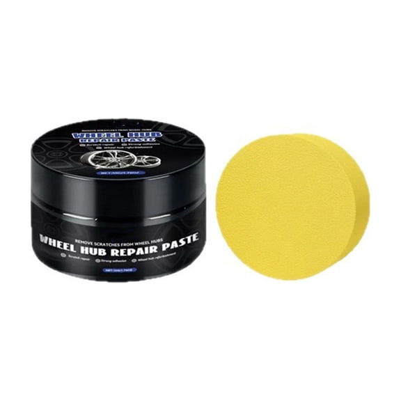 100g Car Rim Scratch Repair Paste, Automotive Wheel Hub Polish Refurbishment Formula, For Curb Scuffs Oxidation Repair, Paste for Car Wheel Hub Detailing Repair