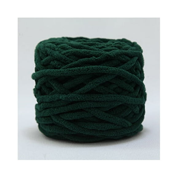 100g Chunky Crochet Yarn, Multi Colored Knitting Yarn Bulk, Velvet Weaving Yarn Crocheting Thread, for Knitting and DIY Crafts