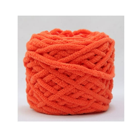 100g Soft Chenille Yarn Velvet Yarn for Crocheting, Fluffy Yarn for Knitting and Crochet DIY Craft Hat Scarf Blanket Slippers