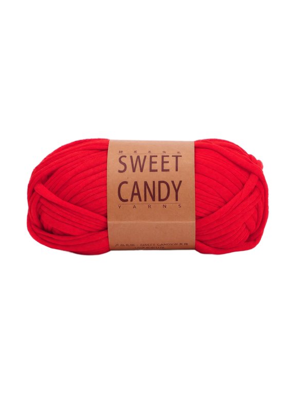 100g Cloth Thread T Shirt Thick Soft Cloth Yarn Fit Fit for Hand Knitting Crochet Woven Handbag Blanket Thick Yarn Yarns Fit Fit for Knitting