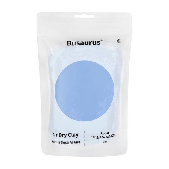 100g Cornflower Blue Air Dry Foam Clay for Kids & Adults- Soft Magic Modeling Clay for Cosplay, Slime, School & Art Crafts Projects - Non-Sticky, Non-Toxic