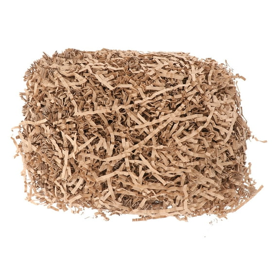 WEAVILUX Khaki Crinkle Paper Bulk for Gift Boxes and Basket Void Fillers