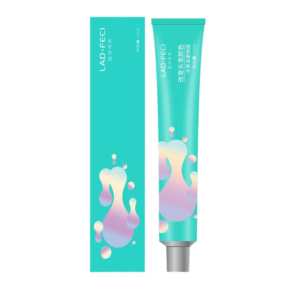 100g Fashion Hair Dye Cream Hair Coloring Pigment Plant Extracts Hair Paints ) R3I5