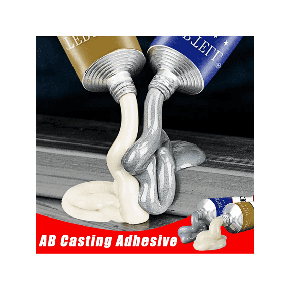 100g High Strength Metal Repair Glue Strong Cold Welding Glue Magic Plastic Repair Casting Adhesive Heat Resistance AB Glue Sealant