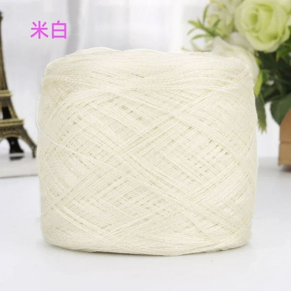 100g Mulberry Silk,Yarn Ice Silk Thread, Crochet Thread, DIY Handmade Knitting Free Shipping Alize Yarn Sequin Thread Glitter (123)