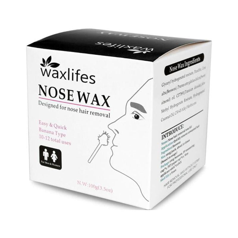 100g Nose Ear Hair Removal Wax Kit Sticks Easy Mens Strip Nasal Waxing