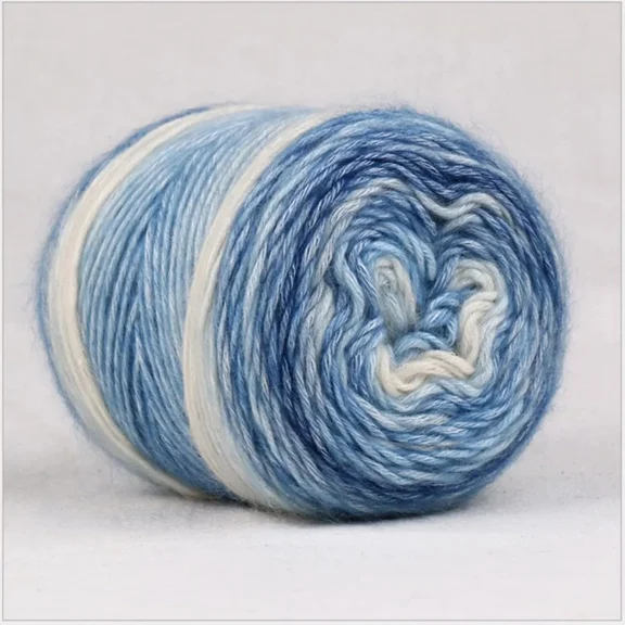 100g Rainbow Woollen Yarn New Soft Hand Woven Cake Yarn Hat Scarf Sweater Dyeing Crocheting Fancy Blend Yarn
