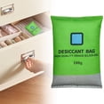 thumbnail image 1 of 100g Reusable Desiccant Bag, High Quality Silica Gel Moisture Absorber, Fast Reactivated Dehumidifier Bag for Car Wardrobe Closet Basement, RV Garage Storage Condensation Prevention Moisture Bag, 1 of 4