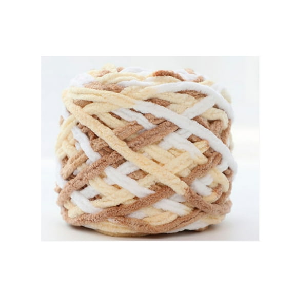100g Soft Chenille Yarn, Velvet Blanket Yarn, Thick Fluffy Plush Yarn for Crocheting Hand Knitting Weaving Sweater Shawl Scarf Gloves DIY Craft
