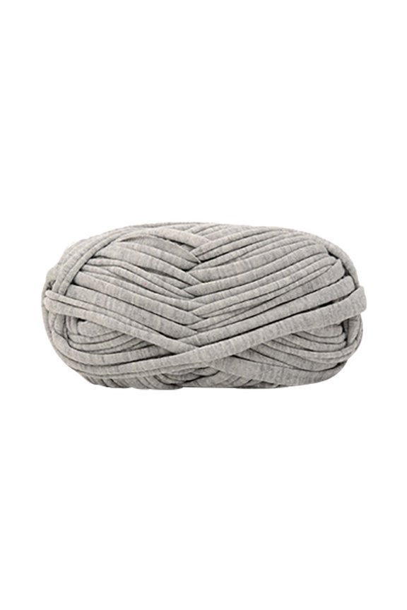 100g Soft T-Shirt Yarn for Crochet and Knitting, Chunky Polyester Cloth Yarn for DIY Home Decor Baskets, Blankets and Rugs, Fade-Resistant Washable Bulky Knitting Thread, 1-Lump