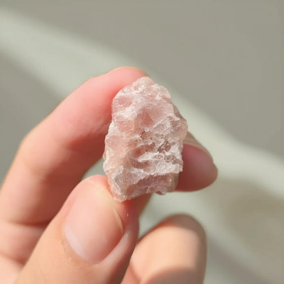 100g - Strawberry Quartz Natural Mixed Bulk Raw Crystal Minerals Set