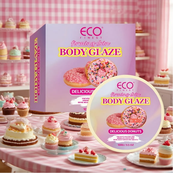 100g Sweet Donut Body Glaze Moisturizing and Repairing Body Milk Fragrance Sweet Donut Fragrance Lasts and Brightens Skin