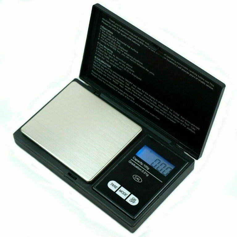 100g x 0.01g - Digital Pocket Scale, Mini Scale Gram and Ounce, Portable  Travel Food Scale, Jewelry Scale