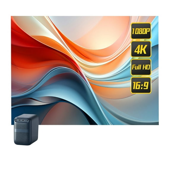 100inch HD Anti-Light Curtain Projector Screen 16:9 Indoor Ultra View Portable Foldable 3D 4K Proyector Screen ,Wrinkle-Resistant Design