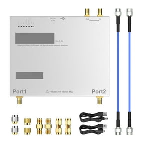 100kHz-6GHz Vector Network Analyzer Profesional Antenna Analyzer USB Based Full 2-Port With External Reference
