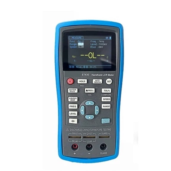 100kHz Multifunction Handheld LCR Digital Bridge Meter High Precision Capacitance Inductance Resistance Meter ,Versatile Measurement