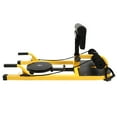 thumbnail image 1 of Adjustable Multi-Function Workout Station Leg Exercise Machine Strengthen Core Home Gyms, Yellow, 1 of 12