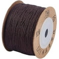 thumbnail image 1 of 100m 0.8mm Nylon Thread Cord Chinese Knotting Cord Coconut Brown Thread Beading Thread Bead Cord for DIY Jewelry Bracelets Craft Making, 1 of 9