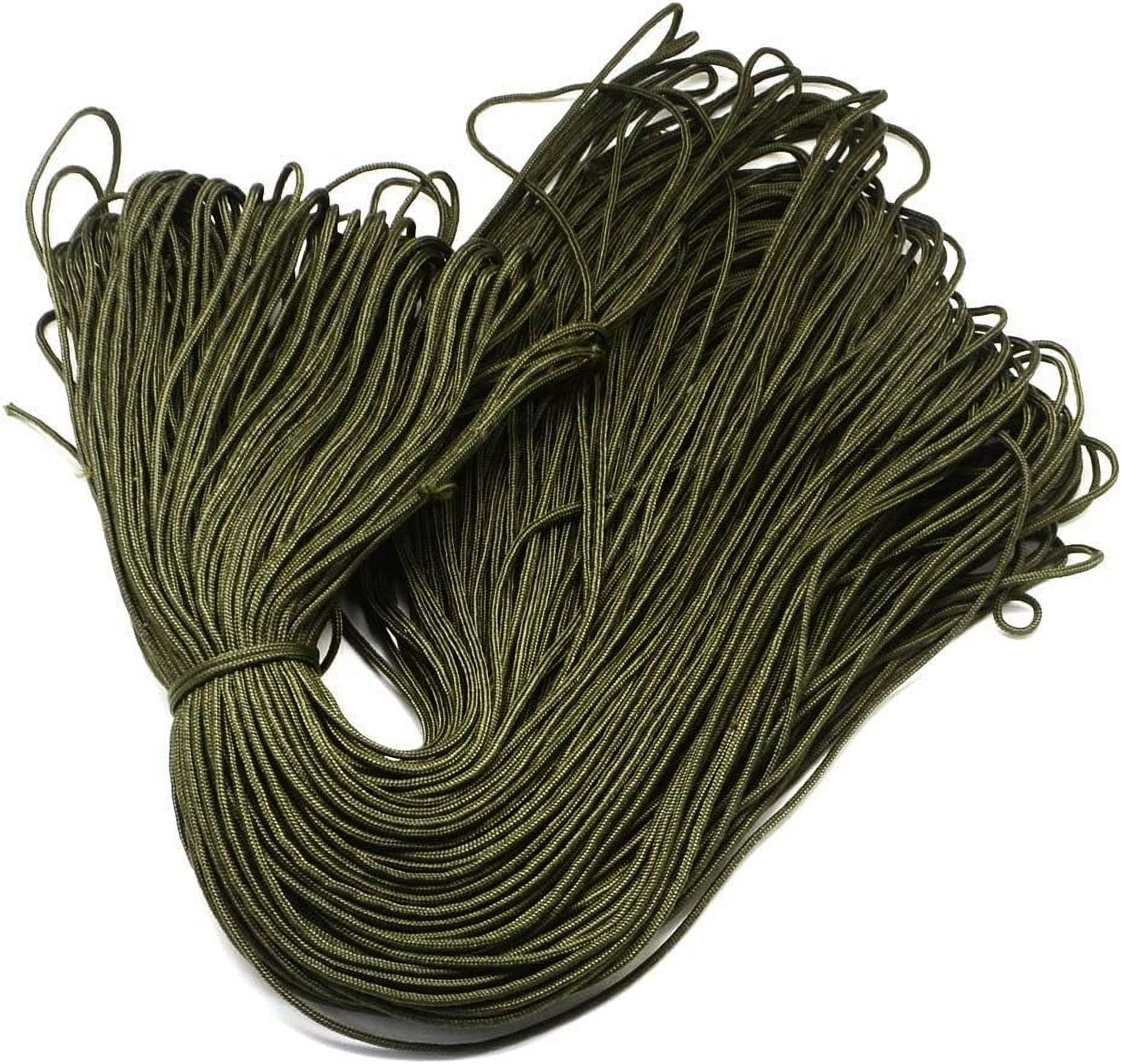 100m 2mm Parachute Rope Paracord Polyester Ropes Spandex Accessory Cord ...