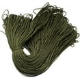 thumbnail image 1 of 100m 2mm Parachute Rope Paracord Polyester Ropes Spandex Accessory Cord Rope Multipurpose DarkOliveGreen, 1 of 2