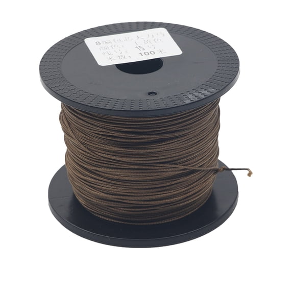 100m 8 Strands Braided Fishing Line Strong Nylon Line Sea Saltwater Fishing Weave Fish Line Rope for Rigging Fishing