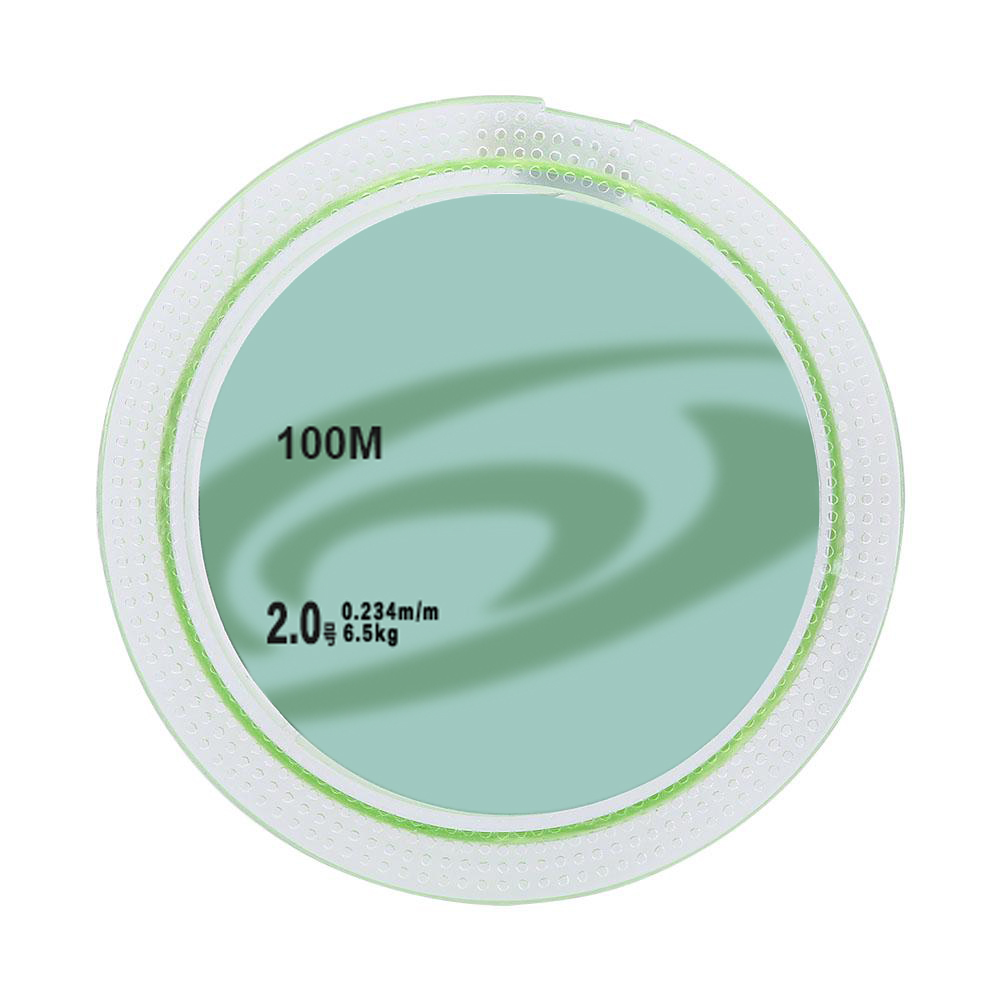 100m Heavy Duty Soft Abrasion Resistant Fishing Line Fishing Accessory (2) Powodzenia