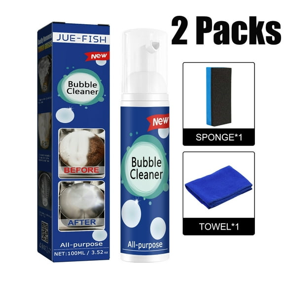 100ml*2 All-purpose Kitchen Bubble Cleaner Household Kitchen Foam Multifunctiona 30ml/100ml